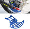 JESTOP Rear Brake Disc Guard and Caliper Cover, Billet Aluminum Rear Brake Disc Cover and Caliper Guard Protector for Sur-Ron S/X Light Bee/Segway X260 X160, Dirt Pit Bike Motorcycle Parts (Blue)