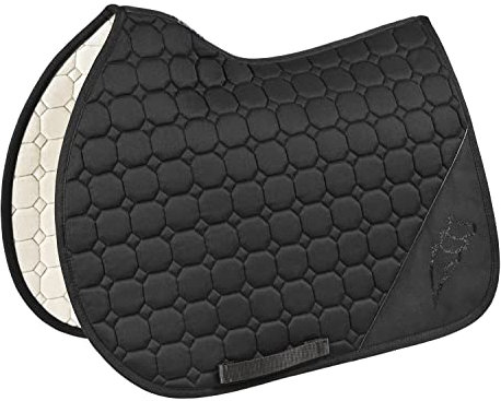 Equiline Schabracke Octagon GLENDAG Größe DL, Farbe schwarz