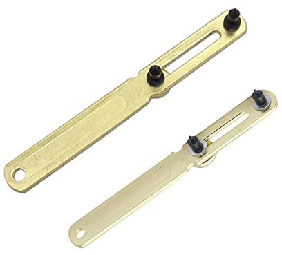 TorSor 2 Pack Watch Battery Replacement Tool Kit Watch Back Remover Adjustable 2 Point Wrench Watch Case Opener for Mens Watches Analog Quartz Opening Screw Type Backs Nurse Watch