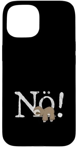 Nö Kawaii Faultier Kein Bock Einfach Nein Nope Fun Hülle für iPhone 15