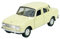 Welly Wartburg 353 Limousine Beige Cream 1966-1989 ca 1/34-1/39 Metal Modell Auto Die Cast Neu im Kasten