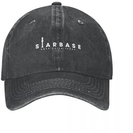 WVVCXCC Baseballkappe Unisex und modisch Starbase Texas Boca Chica Spacex Cap Cowboy Hut Trucker Hüte Golfhut für Männer Damen Sport Outdoor-Geschenke
