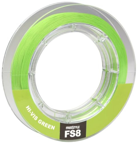 Spro Freestyle Fs8 Braid Hi-Vis Chartreuse - 125m geflochtene Schnur, Durchmesser:0.08mm, Tragkraft:6.5kg