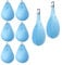 Koolenry 8 Pcs Pool Cover Weights with Hooks, Leakproof Swimming Pool Cover Hanging Bag for Above Ground Pool Cover