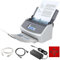 Gedikum Fujitsu iX1500 Set Dokumentenscanner – Duplex-Scan, Touchscreen, WLAN, automatischer Einzug, generalüberholt – Weiß – kompatibel mit Windows & Mac (generalüberholt) Ohne Touchscreen