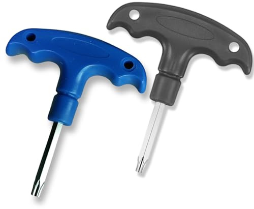 Zijipjy 2 Pcs Golf Wrench Tool (T20 and T25) Golf Driver Tool Golf Accessories For Taylormade Adams RBZ Callaway Cobra Weights Driver Fairway Golf Club Wrenches Tools Shaft Adapter Sleeve
