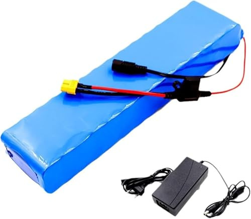 Caimcie Batteria per Bicicletta Elettrica 36V 14Ah 10S3P Batteria per Scooter Elettrico Impermeabile con Caricabatterie Batteria Sostituibile per 50W-500W Motore XT60+DC