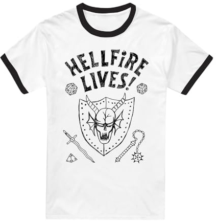 Stranger Things Season 5 - Hellfire Lives! Männer T-Shirt Multicolor