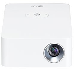 LG PH30JG Mini Proiettore Portatile per Ufficio e Tempo Libero, Risoluzione HD 1280x720, Speaker Integrati, USB, USB-C, HDMI, RGB, Wireless, Batteria Integrata 4 Ore, 250 ANSI Lumens