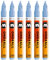 Molotow One4All 127HS Acryl Marker (2,0 mm Strichstärke, hochdeckend und permanent, UV-beständig, für fast alle Untergründe) 6 Stück Farbe 202 keramik hell pastell