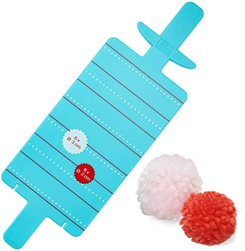 Prym Love Mini-Pompon-Maker, Mint, Kunststoff, One Size, PRYM_624192-1