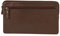 LEAS Banktasche Geldtasche Echt-Leder, cognac braun - Special-Edition