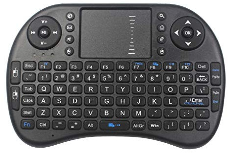 TV xStream Mini Wireless Keyboard - 2.4GHz Controller with Touchpad Mouse Combo, Compatible with Android TV Box, IPTV, HTPC, Smart TV, PC, X-Box,etc