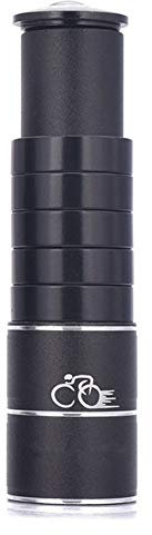 WASAGA Riser per Attacco Manubrio Bici, Adattatore Head Up per Riser Manubrio MTB per Manubrio MTB per Forcella in Lega di Alluminio