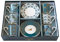 EASYLIFE - Coffret 6 Tasses A Cafe en Porcelaine 100ML Coffee Mania Jungle