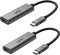 uni USB C auf HDMI Adapter [4K@60Hz] aus Aluminium, Thunderbolt 3/4 kompatibel, USB Typ C zu HDMI Adapter für iPhone 15 Pro, MacBook iPad Pro/Air, iMac, Samsung Galaxy, Surface usw. - 2er-Pack,Grau