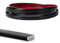 Art3d Moulure flexible en vinyle pour bords de carrelage mural, crédence de cuisine, cadre miroir de 9,1 m, noir