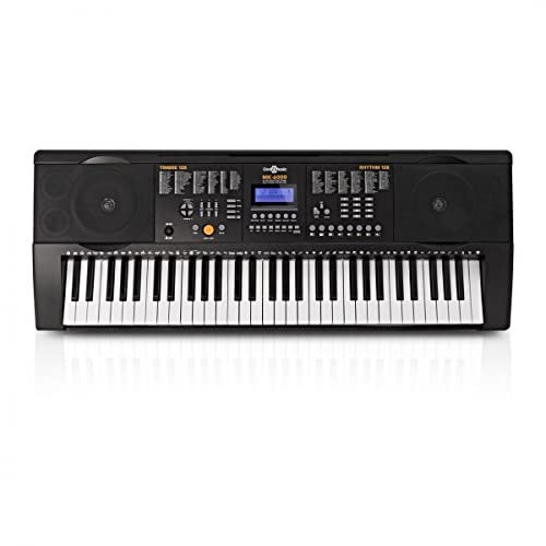 Gear4music Elektronisches Keyboard mit 61 Tasten und USB MIDI