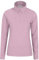 Mountain Warehouse Camber Polaire mi-zippé pour Femme - Pull Respirant Fin et Ultra-Chaud, Anti-Peluche, Pull-Over léger décontracté - Voyage, randonnée, Hiver, Sport Rose Clair XS