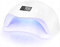 LALILL Lampada UV LED per Unghie 48W - Bianca, Asciuga Smalto - Lampada Unghie per Gel, Semipermanente, Acrilico - 10/30/60/99s Timer, Sensore Infrarossi, Display LCD - Ricostruzione, Manicure
