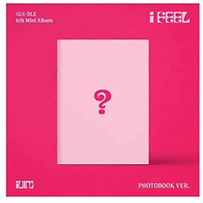 (G) I-DLE - I feel [PhotoBook ver.] 6th Mini Album+Folded Poster (CD Only, No Poster)