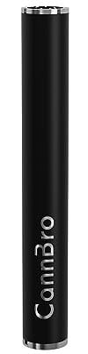 CannBro 510 USB Vape Akku Batterie – 350mAh, Draw Activated, Verdampfer/Patronen Kompatibel mit CBD Ö Hanföl, E-Liquid (Schwarz)