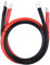 DIHOOL Batteriekabel 25mm2 M8 30cm 4awg Silikonkabel Flexibel Hitzebeständiges