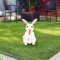 Ostern Gartenstecker Osterdeko Hase Deko Ostereier Gartendeko Draußen Osterschild Osterstecker Vintage Garten Figur Osterschild Terrasse Balkon Blumentopf Deko Gartenfigur für Rasen (C, One Size)