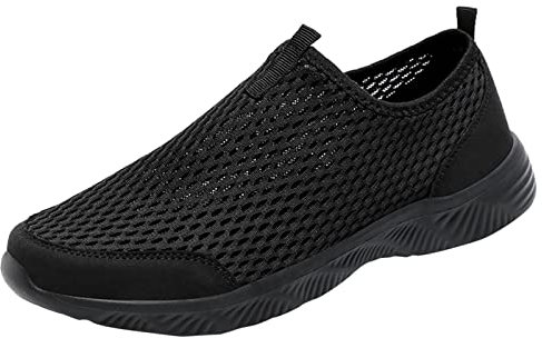 Fitness Schuhe Herren Gym, Slip On Schlüpfen Leicht Trainingsschuhe Freizeitschuhe Turnschuhe Lässige Reiseschuhe Atmungsaktiv Laufschuhe Bequeme Outdoor Sneaker Sportschuhe Tanzschuhe