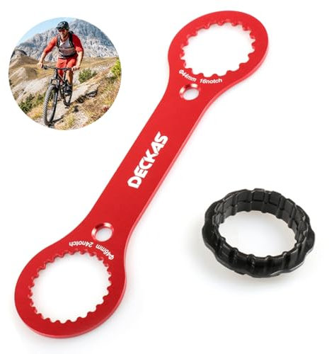 Senchinner Centerlock Werkzeug - BB-Schraubenschlüssel,Fahrrad Innenlager Schraubenschlüssel,Für Dub/Tl-Fc32 / Tl-Fc25 / Tl-Fc24,Mountainbike Repair Tool,Tretlager Entferner,Für Fahrradreparaturen