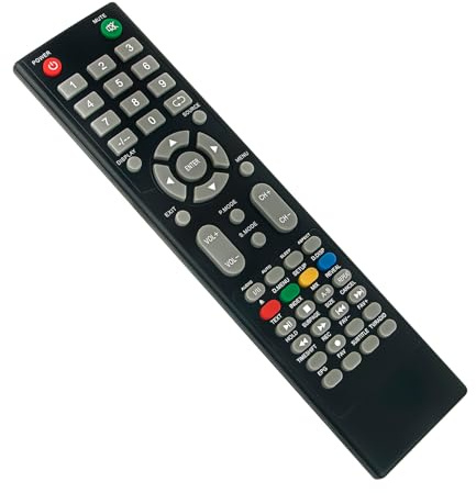 MTV-C32DLEHD Telecomando Adatto Per TV MIIA Mtv-c50dlefhd Mtv-c24lehd-dvd | Mtv-c28dlehd MTV-32DLEHD MTV-32LCHD MTV-C50CLEFHD MTV-D50DLEFHD MTV-C55DLEFHD