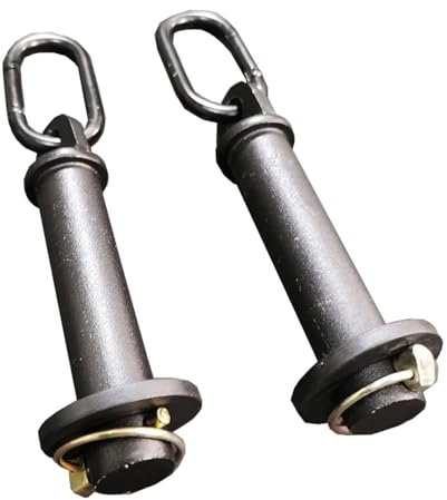 Power Cage Zubehör Rack Aufsätze – Heavy Duty Home Gym Equipment für Tube Power Cages mit Loch – Passt perfekt