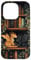 iPhone 14 Pro Cute Dragons On Bookshelf Book Dragon Bookworm Book Lover Case