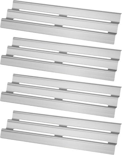 Confezione da 4 piastre di ricambio per griglia da 41,5 cm, per barbecue a gas Napoleon 85-3072-8, 85-3082, 85-3083, LD485RSIB, M485RB, RSIB, LEX485/605/730 LE LD485