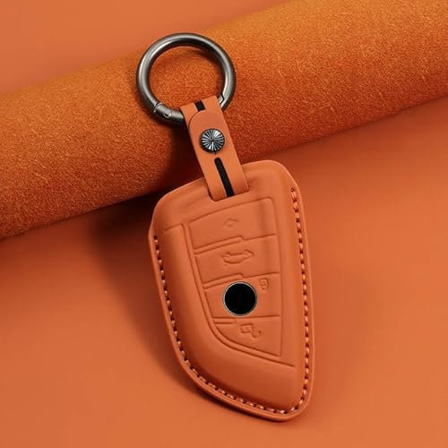 QPDDFG Coque de Clé pour BMW X6 2014-2023, Coque Clé Porte-clés Coque de clé de Voiture Protecteur de clé de Voiture Télécommande Boîtier de clé,B