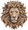 Wooden Puzzles for Adults,Woodcarved lion Jigsaw Puzzles for Adults, Wooden Puzzle for Family Game and Birthday Gift Idea for Friends (34 * 32.3cm,230pcs)
