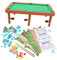 Gogogmee 1 Satz Mini Pool Table Multifunktionale Tischbillard für Kleiner Billardtisch für Indoor Spiel Stärkung Eltern Junge Mädchen Beziehung Kompakt und Praktisch Fördert Kreativität und