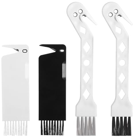 4 PCS Handheld Vacuum Cleaner Brush, Universal Dust Brush, 2 in 1 Vacuum Roller Cleaning Tool for Sweeping Robot