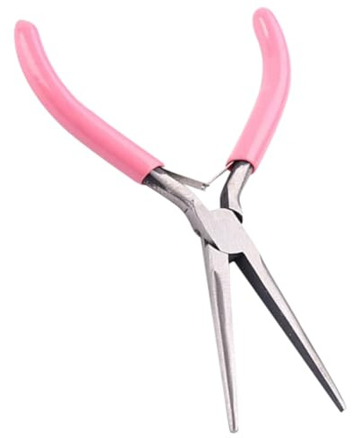 VILLCASE Alicates para Forma Uñas Herramienta de Manicura Precisa Punta Fina Alicates de Mano para Uñas para Uso Salones y Rutinas de Belleza Casa