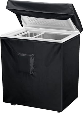 Abdeckung für Kühlschrank - Wasserdichter Geräteschutz | 102 x 64 x 89 cm Aus Wasserdichtem Oxford Gewebe Gefrierschrank Schutzabdeckung - für Haushaltsküchengeräte zum Schutz vor