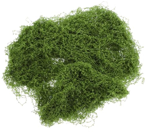 Realistische Modellreben, Leichtes Dekor, 1 Packung | Baumwollfaden Material, Hellgrün, Geeignet für Modellbrücken und Terrarien, für Dioramen