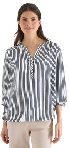 Cecil 3/4-Arm Bluse mit Streifenmuster universal Blue XXL
