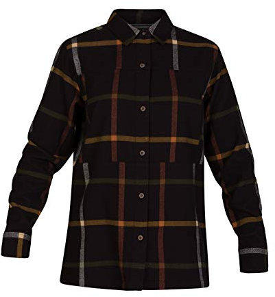 Hurley Women's Wilson Plaid Flannel Button Down Shirt