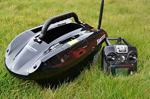 Wave Runner Shuttle/Carpmate Bait Boat Latest 2023 Version on 5.8ghz + Spare Batteries & Solar Panel