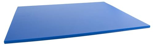 Grunwerg CB-1018BL - Tabla de cortar de plástico de polietileno azul resistente a los arañazos