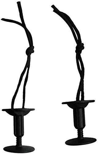 SGerste Premium Bodyboard Leash Plugs Befestigung mit Schnur für Surfboard Bodyboard Softboard und SUP Stand Up Paddle Board 2 Stück