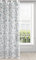 Eurofirany Jenny Transparent Blumen Gardine mit Ösen 1 STK. Leicht Leinenoptik Wohnzimmer Küche Kinderzimmer Schlafzimmer, Fenstervorhang, 140x250cm, Weiß und Blau, 401381