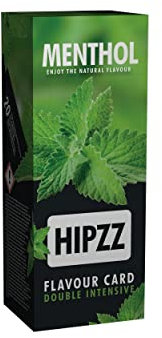 100 x Hipzz Aromakarten/Aroma Cards Menthol + ein Keyring
