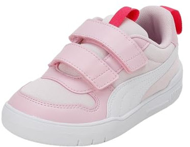 PUMA Multiflex Mesh V PS, Scarpe da Calcio, Rosa, 34 EU