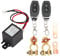 Remote Battery Disconnect Switch, Car Battery Disconnect Switch Power Cut Off Kill Switch with Remote Control Copper Terminal for Automotive (12V120A)